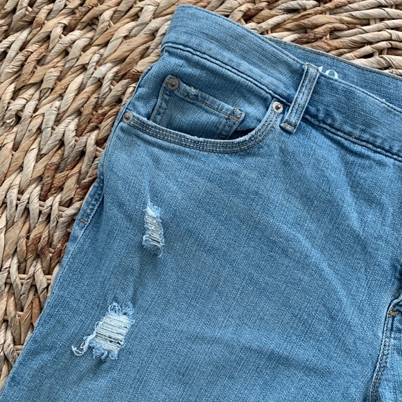 LOFT Boyfriend Denim Short sz10 - Picture 4 of 10